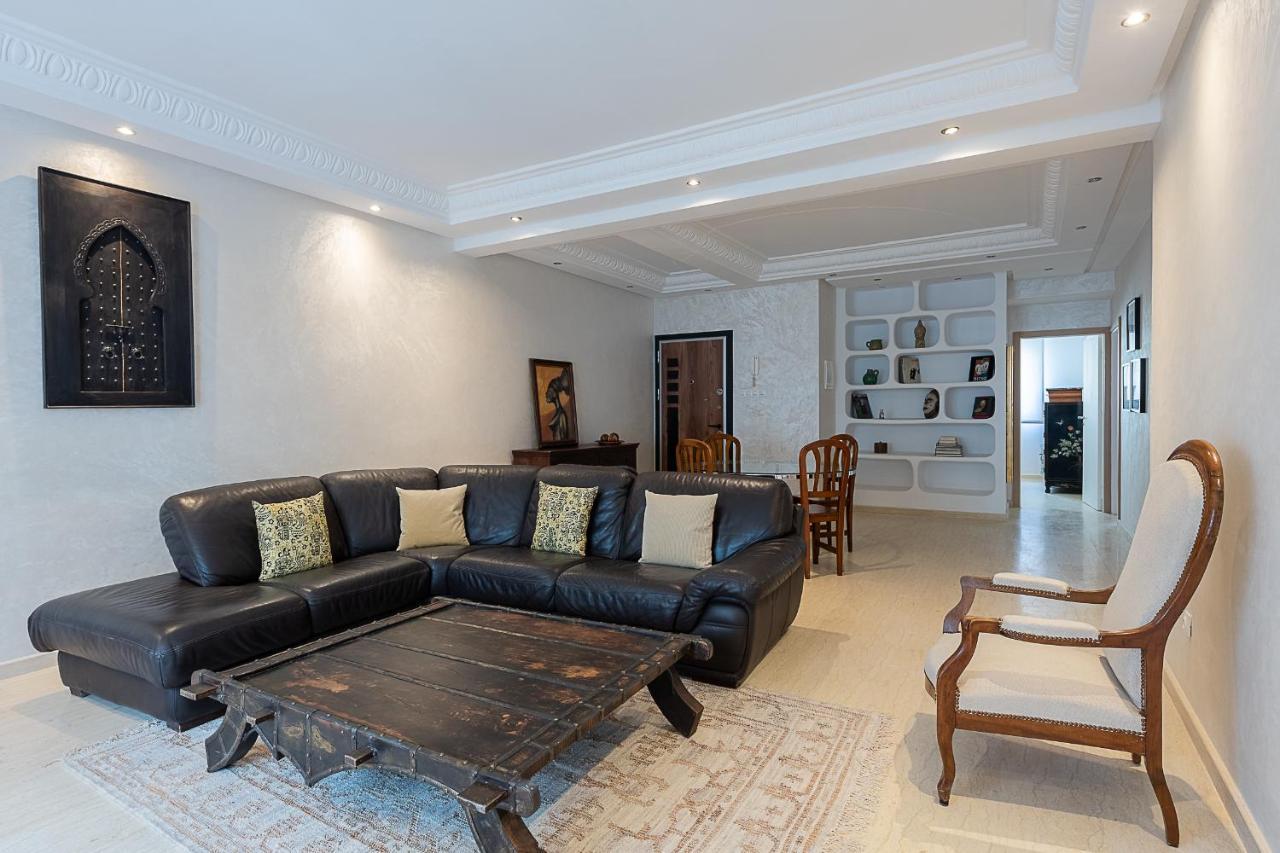 Luxury Two Bedrooms Apartment - Best Location Rabat Exterior foto